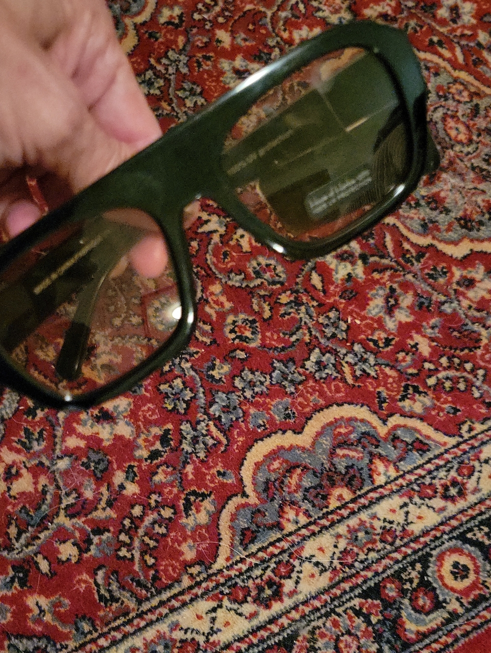 Oversized Brown Tinted Shield Sunglasses